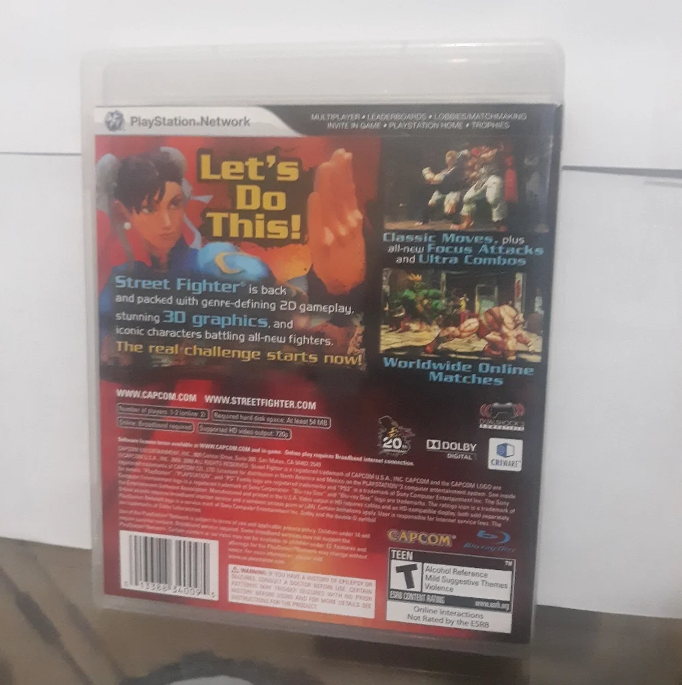 Street Fighter 4 Ps3 Playstation 3 - Picture 2 of 4